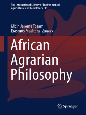 cover image of African Agrarian Philosophy